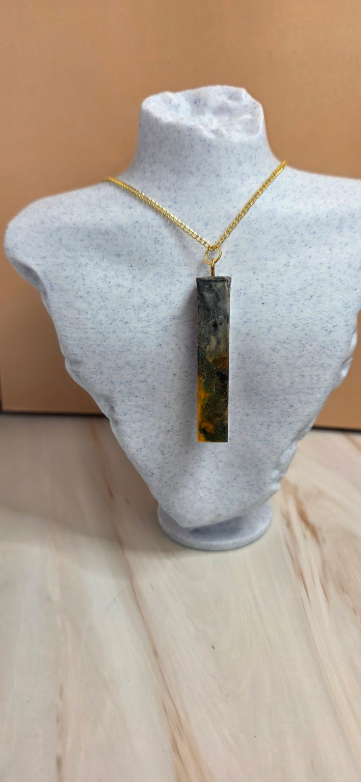 From Dusk Till Dawn Pendant Necklace – Upcycled 3D Filament Art