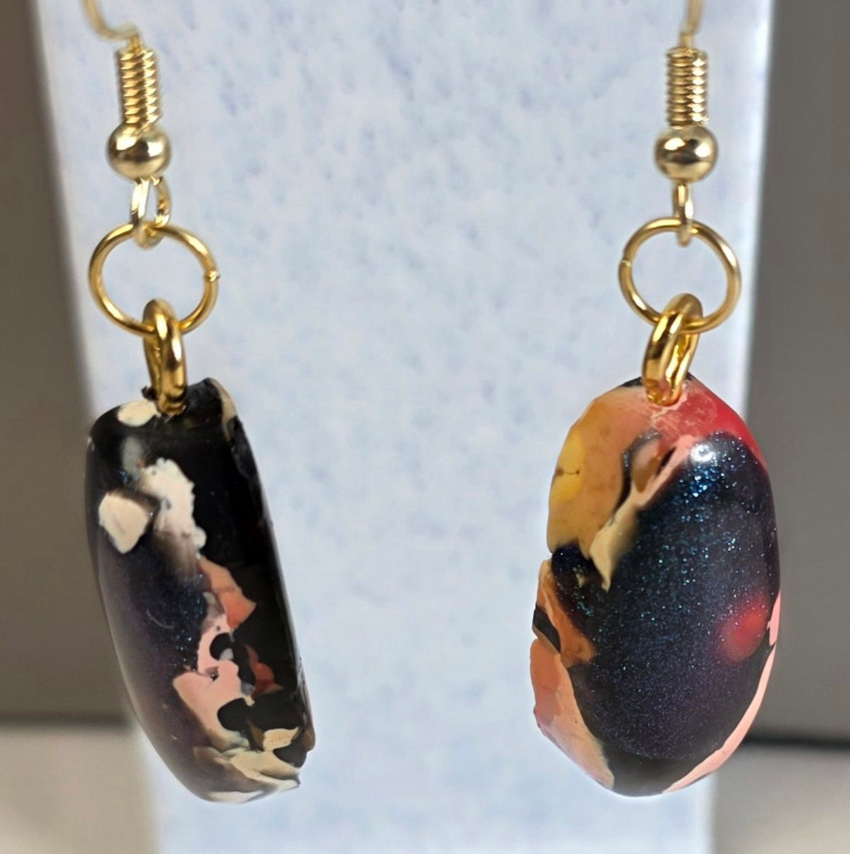 Chaos Theory – One-of-a-Kind Upcycled Filament Earrings, Handmade in Missouri