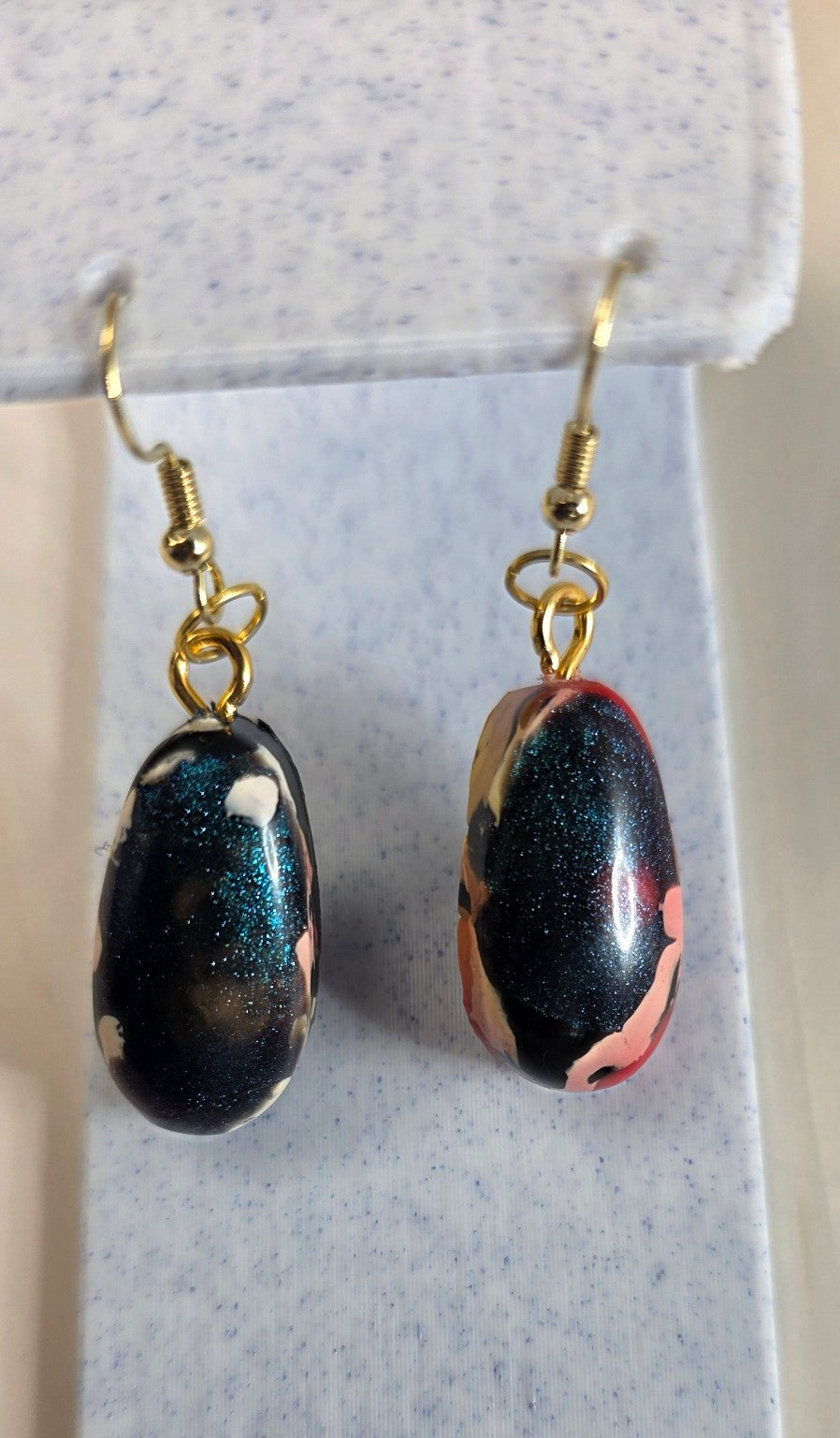 Chaos Theory – One-of-a-Kind Upcycled Filament Earrings, Handmade in Missouri