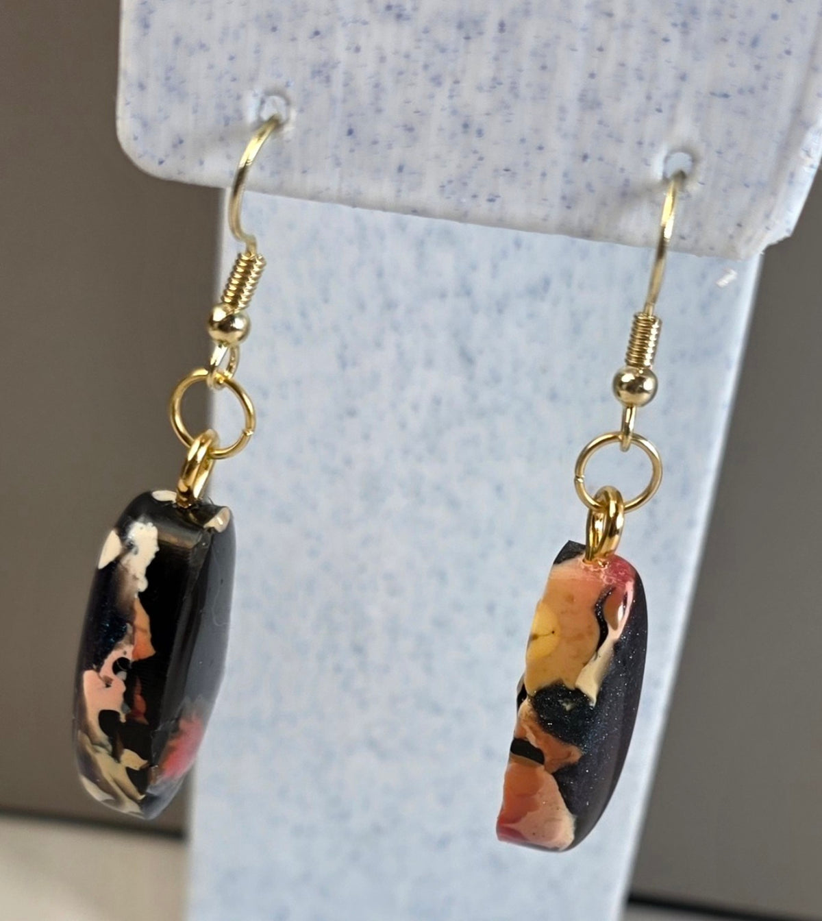 Chaos Theory – One-of-a-Kind Upcycled Filament Earrings, Handmade in Missouri