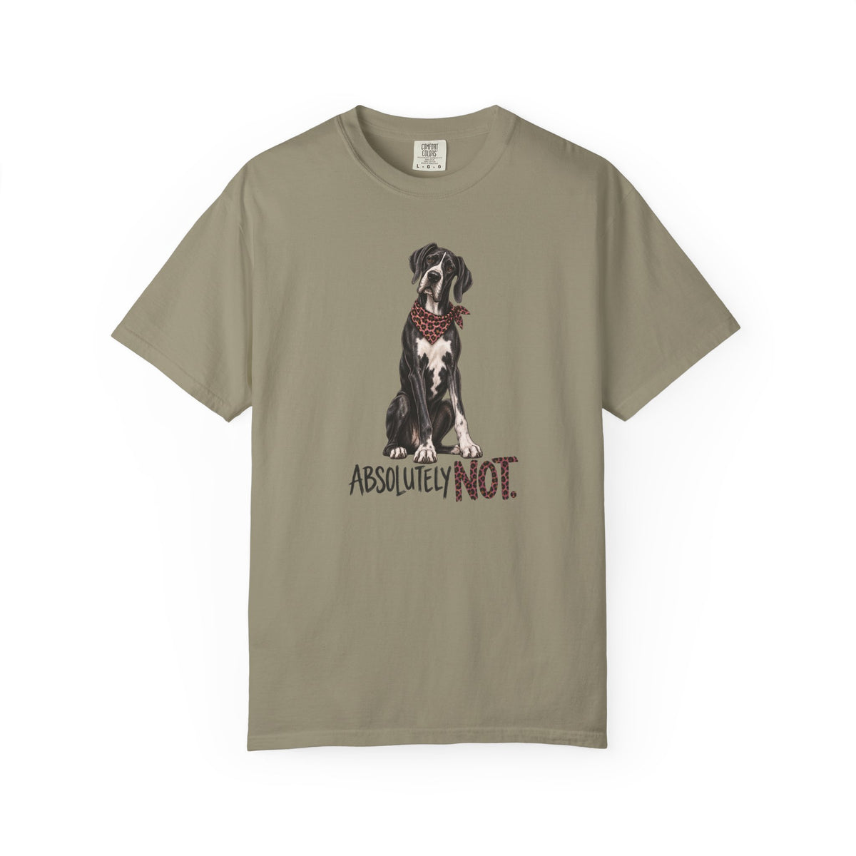 Absolutely Not Great Dane Shirt, Funny Dog Lover Graphic Tee