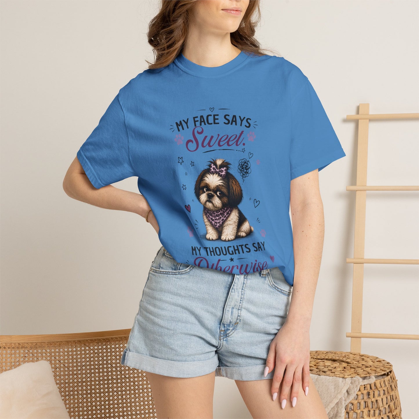 My Face Says Sweet, My Thoughts Say Otherwise T-Shirt