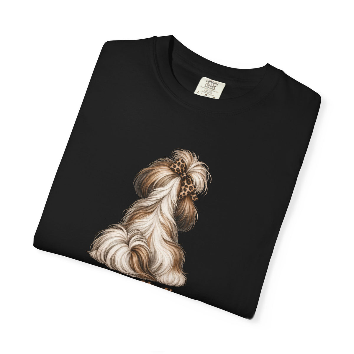 NOPE Shih Tzu Shirt – Leopard Print AttiTudies Tee
