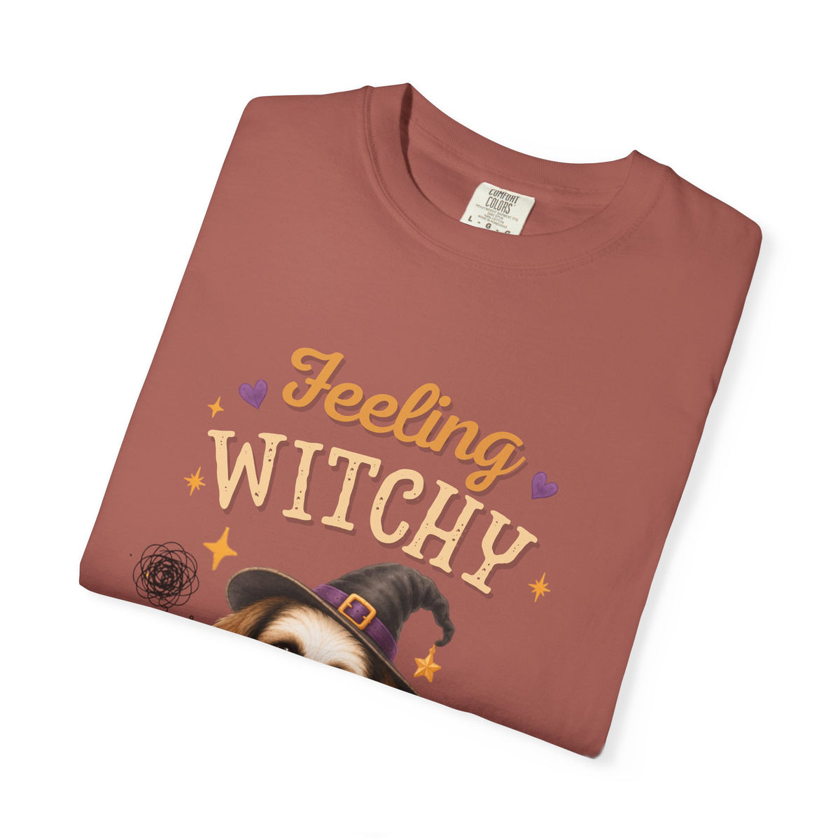 Feeling Witchy Halloween Shih Tzu T-Shirt