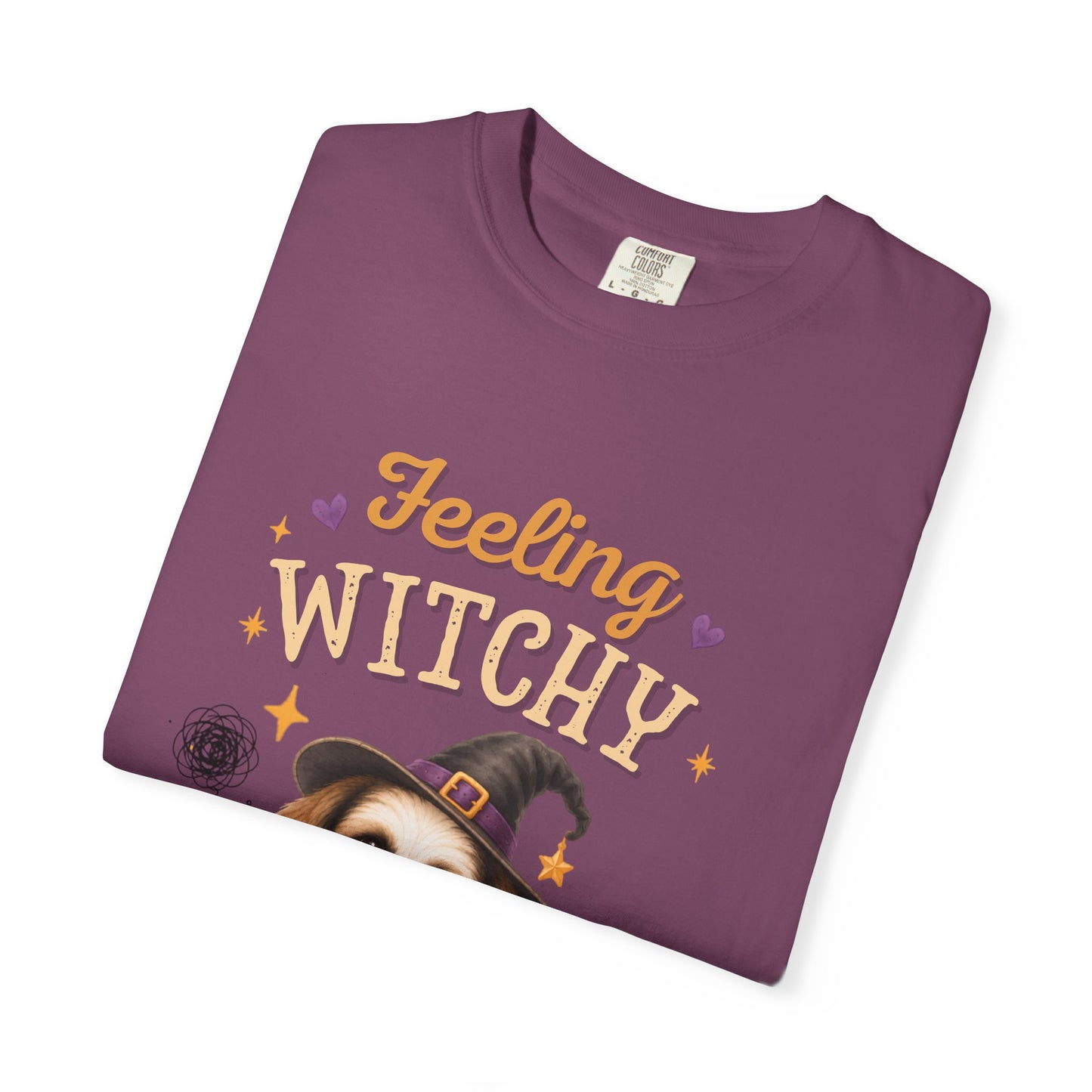 Feeling Witchy Halloween Shih Tzu T-Shirt