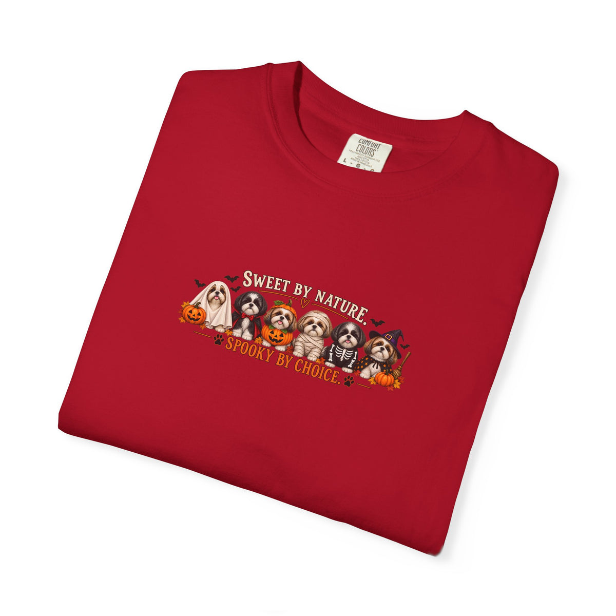 Shih Tzu Halloween T-Shirt | Sweet by Nature Spooky by Choice
