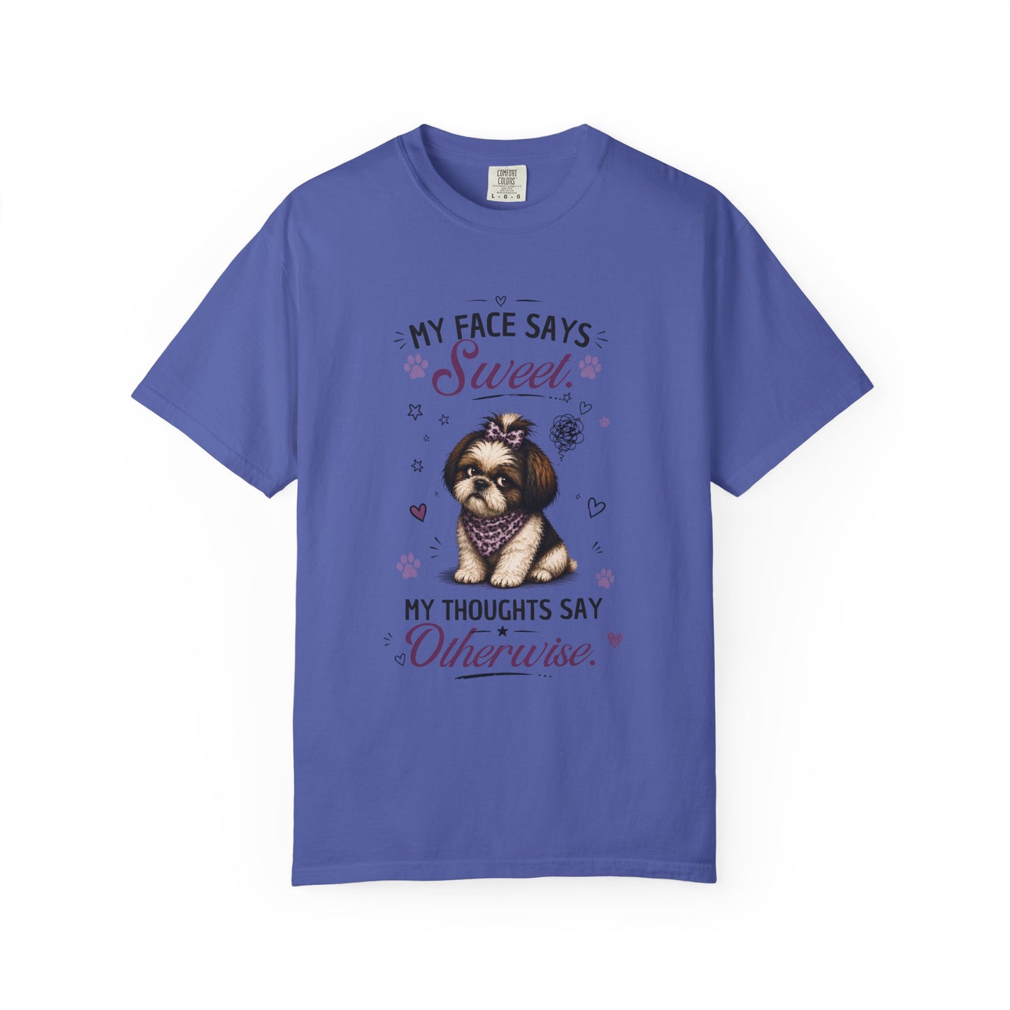 My Face Says Sweet, My Thoughts Say Otherwise T-Shirt