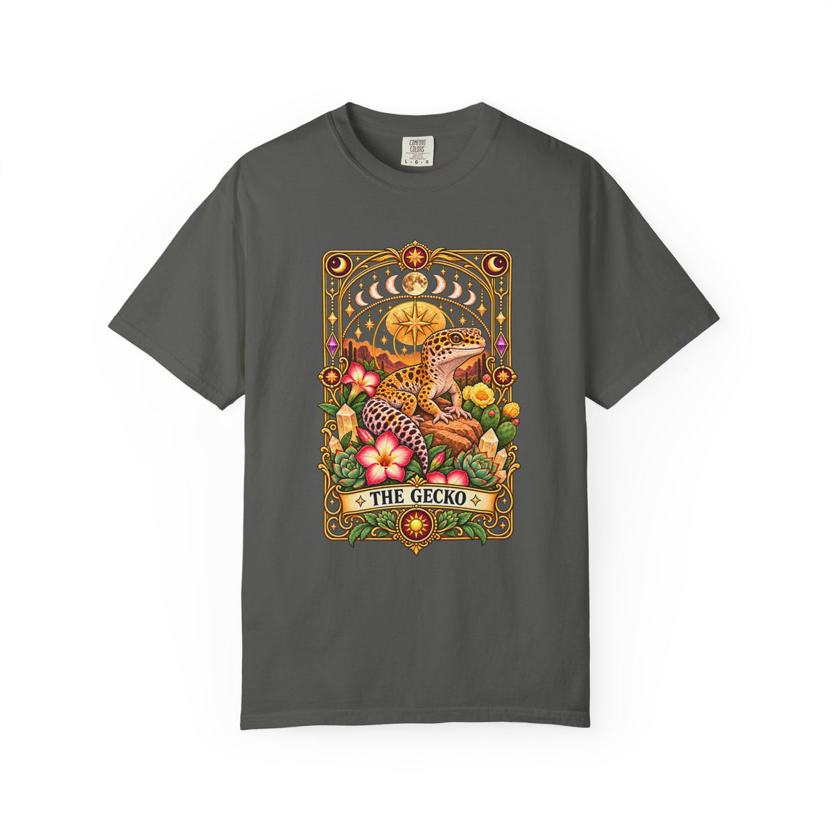 The Gecko Tarot Card Shirt – Celestial Leopard Gecko Tee