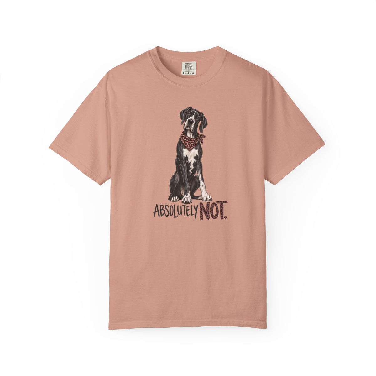 Absolutely Not Great Dane Shirt, Funny Dog Lover Graphic Tee