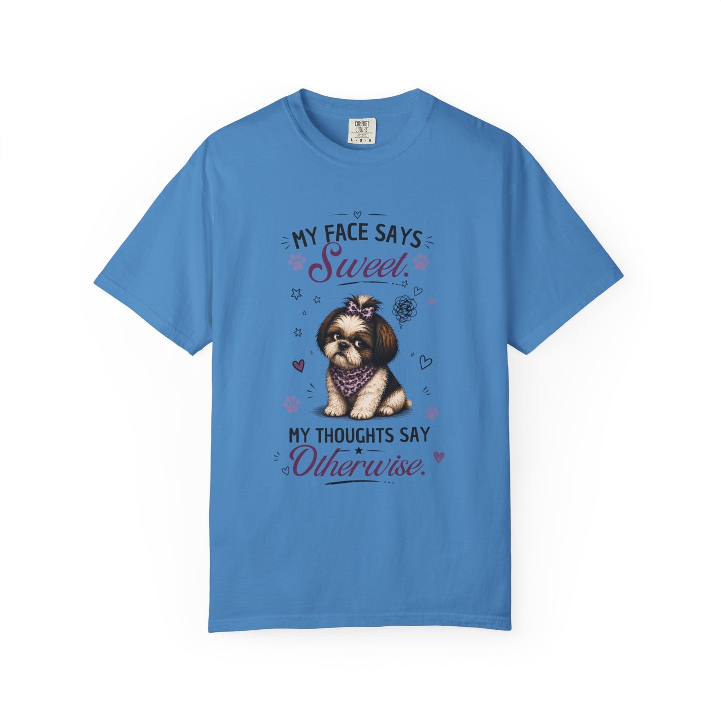 My Face Says Sweet, My Thoughts Say Otherwise T-Shirt