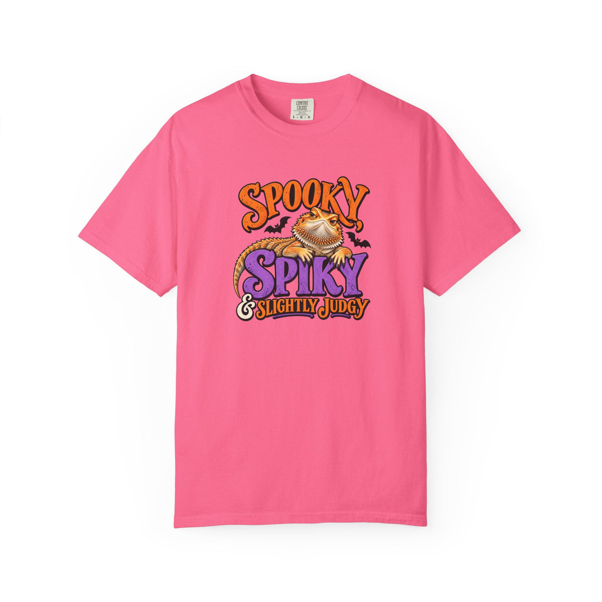 Spooky, Spiky & Slightly Judgy Bearded Dragon Halloween T-Shirt