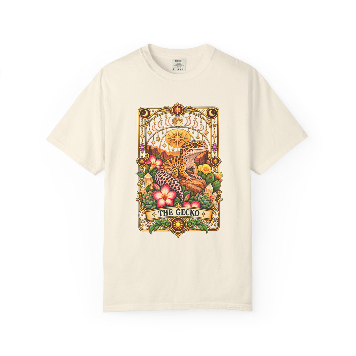 The Gecko Tarot Card Shirt – Celestial Leopard Gecko Tee