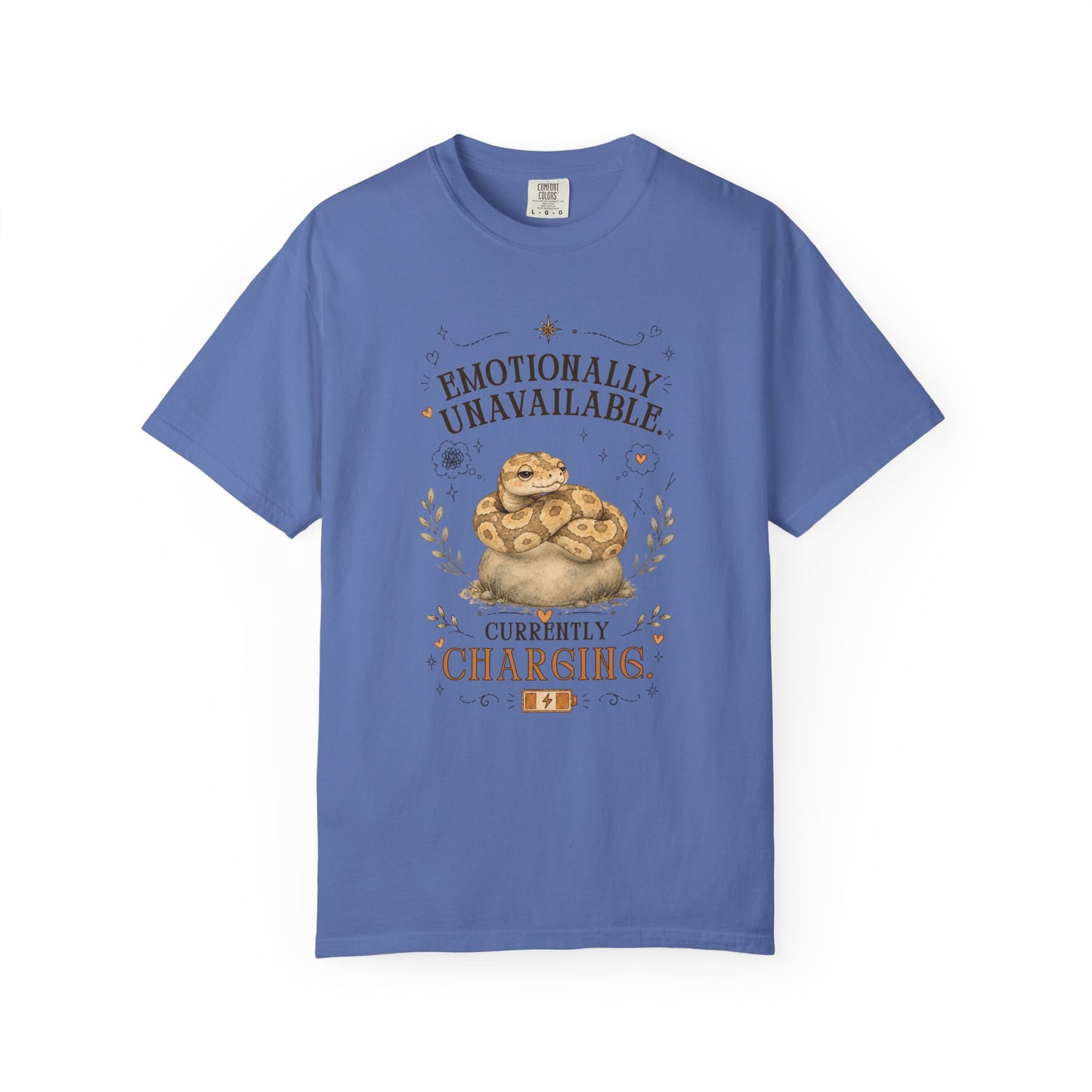 Emotionally Unavailable, Currently Charging T-Shirt