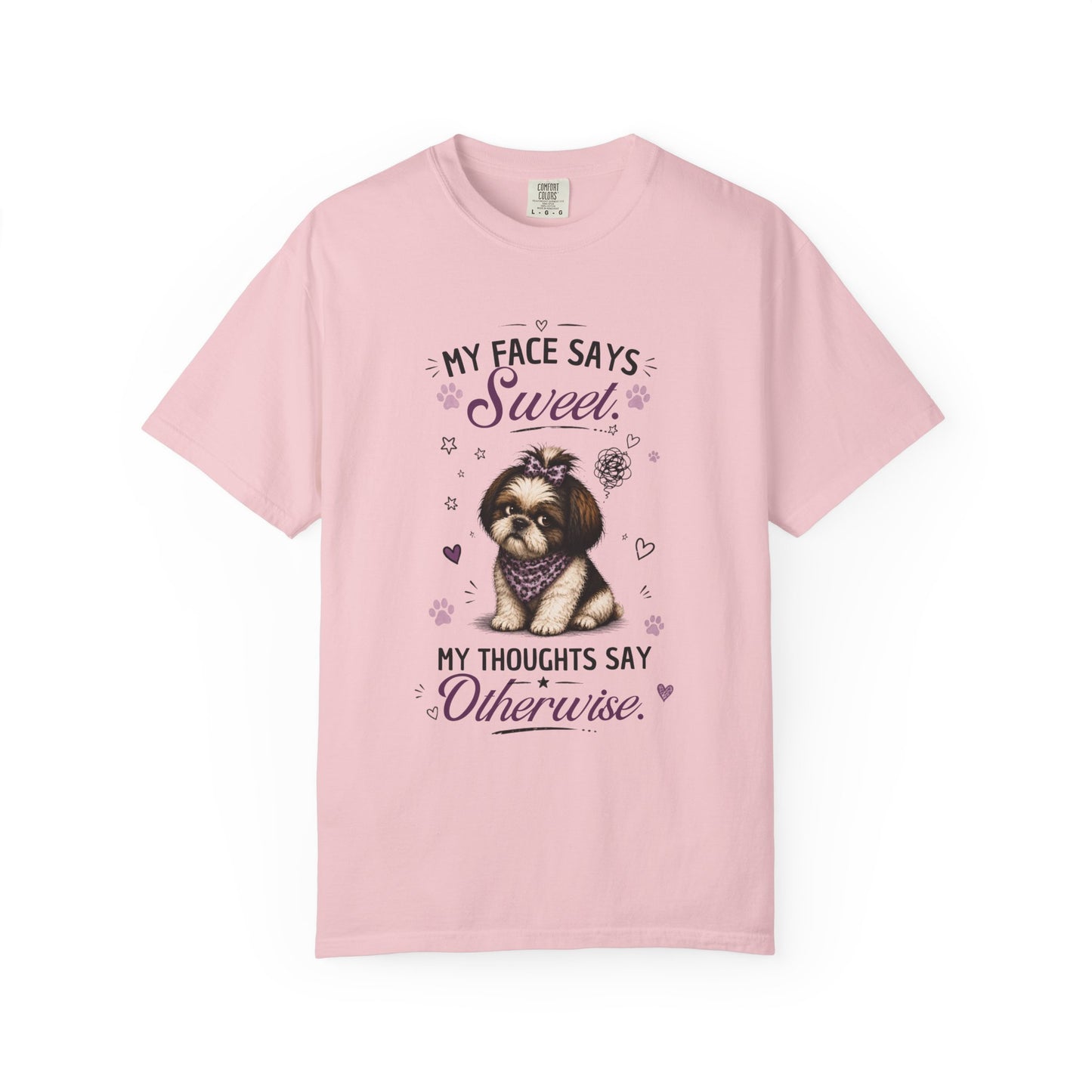My Face Says Sweet, My Thoughts Say Otherwise T-Shirt