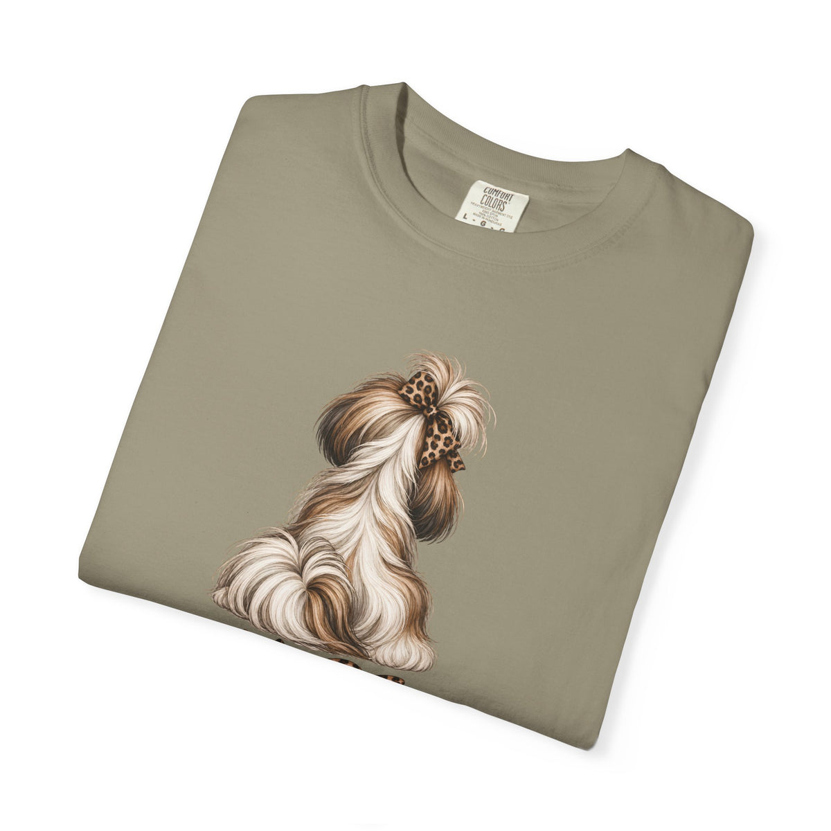 NOPE Shih Tzu Shirt – Leopard Print AttiTudies Tee