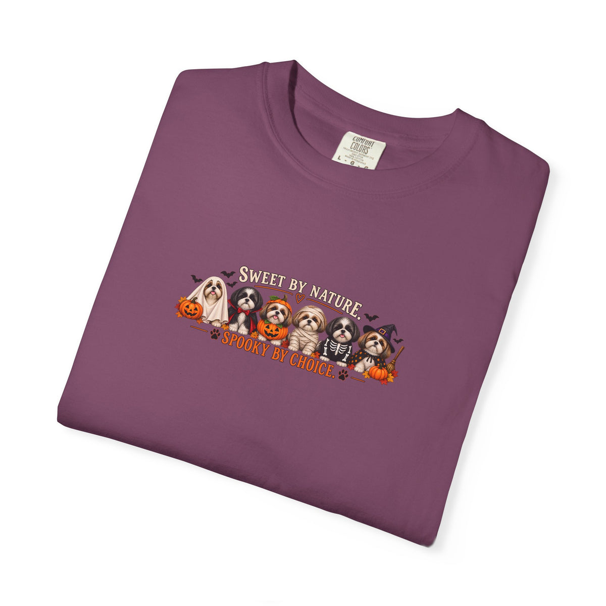 Shih Tzu Halloween T-Shirt | Sweet by Nature Spooky by Choice