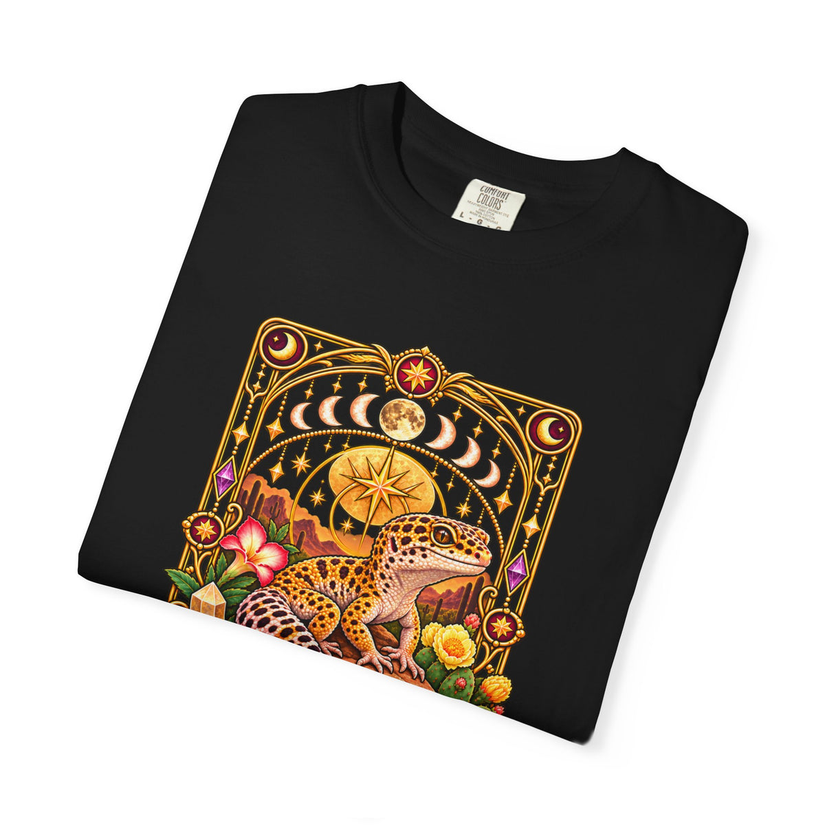 The Gecko Tarot Card Shirt – Celestial Leopard Gecko Tee