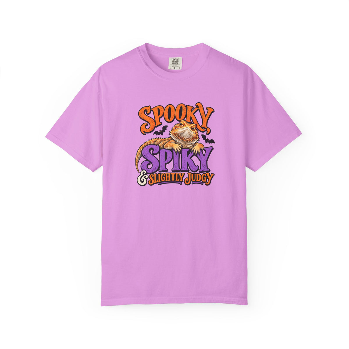 Spooky, Spiky & Slightly Judgy Bearded Dragon Halloween T-Shirt