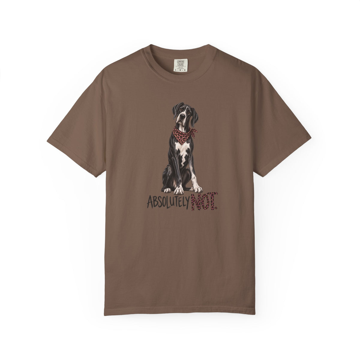 Absolutely Not Great Dane Shirt, Funny Dog Lover Graphic Tee