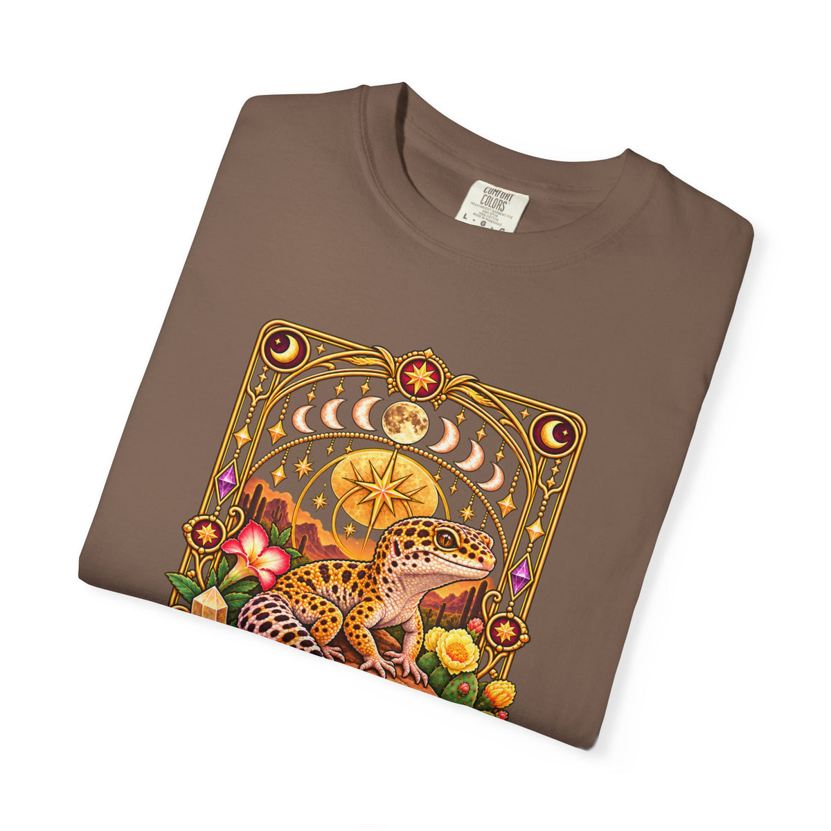 The Gecko Tarot Card Shirt – Celestial Leopard Gecko Tee
