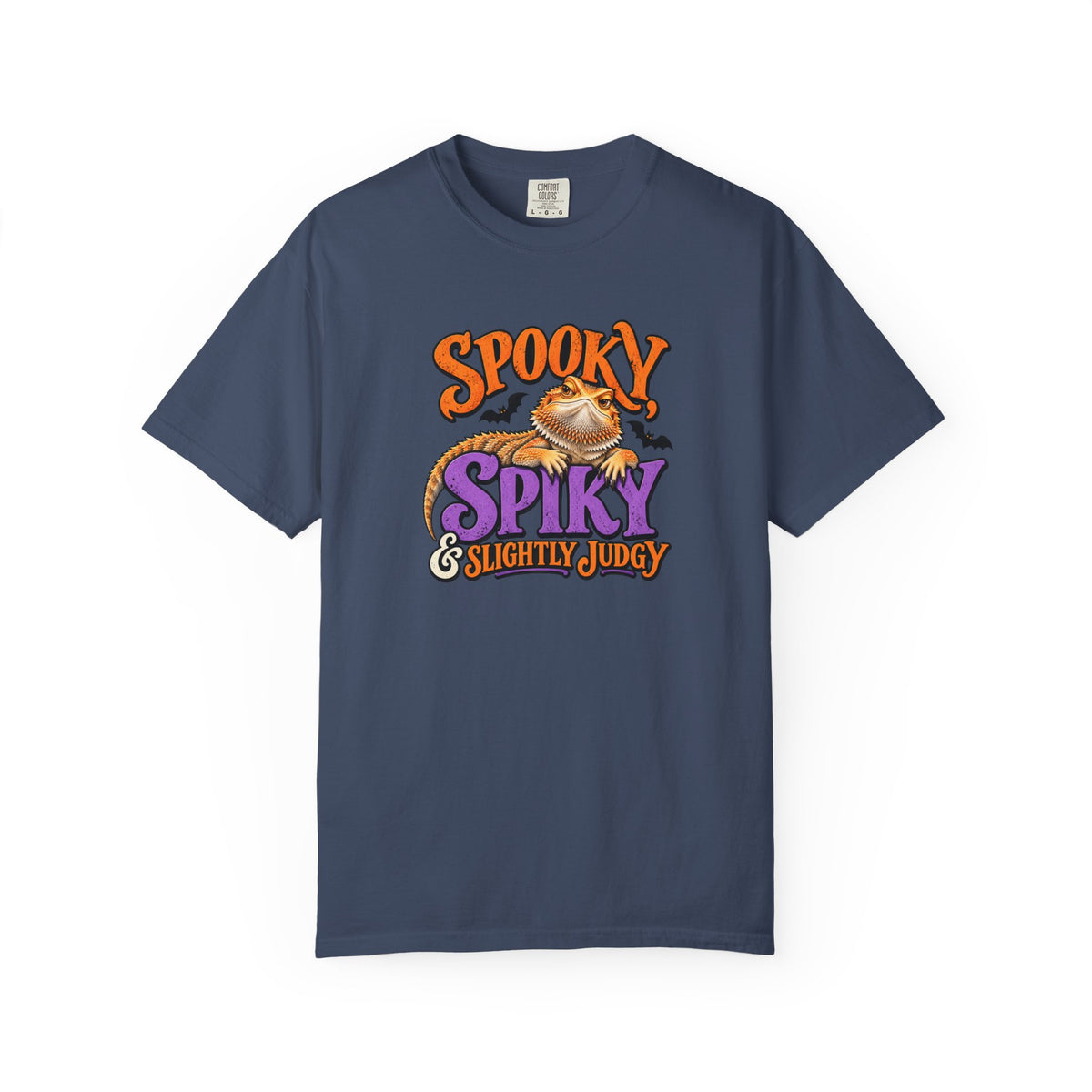 Spooky, Spiky & Slightly Judgy Bearded Dragon Halloween T-Shirt