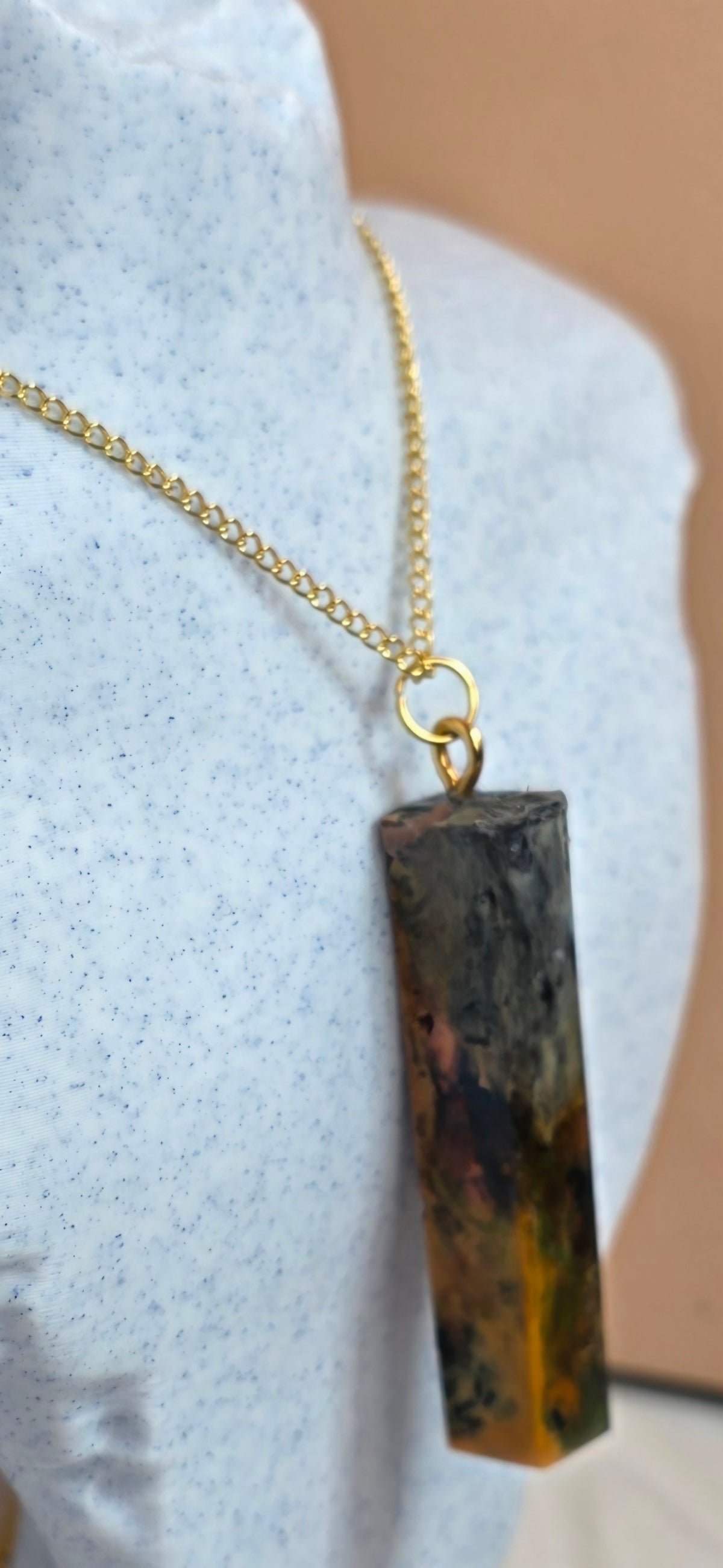 From Dusk Till Dawn Pendant Necklace – Upcycled 3D Filament Art