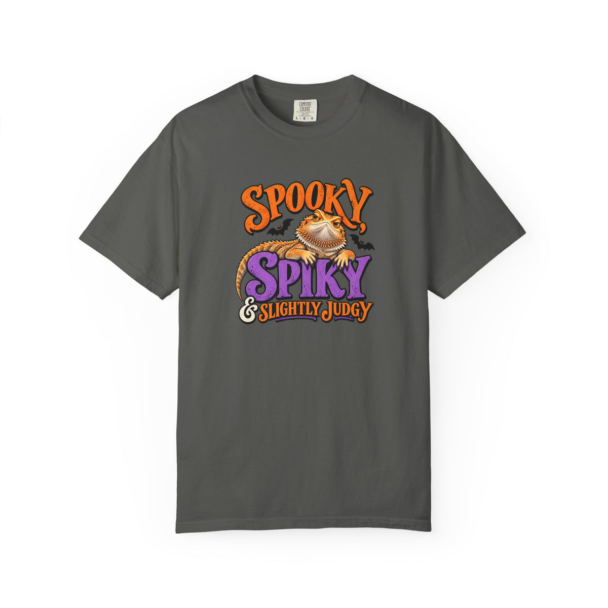 Spooky, Spiky & Slightly Judgy Bearded Dragon Halloween T-Shirt
