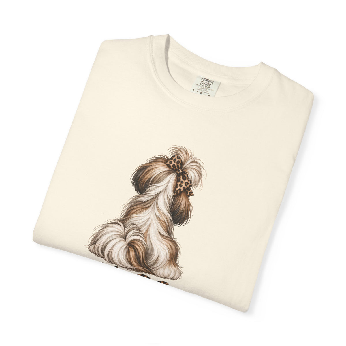 NOPE Shih Tzu Shirt – Leopard Print AttiTudies Tee