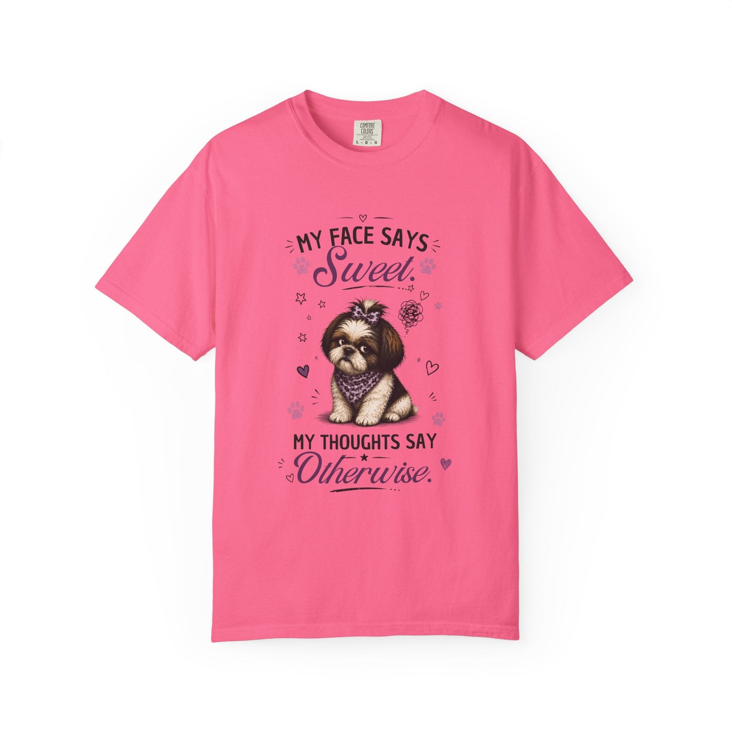 My Face Says Sweet, My Thoughts Say Otherwise T-Shirt
