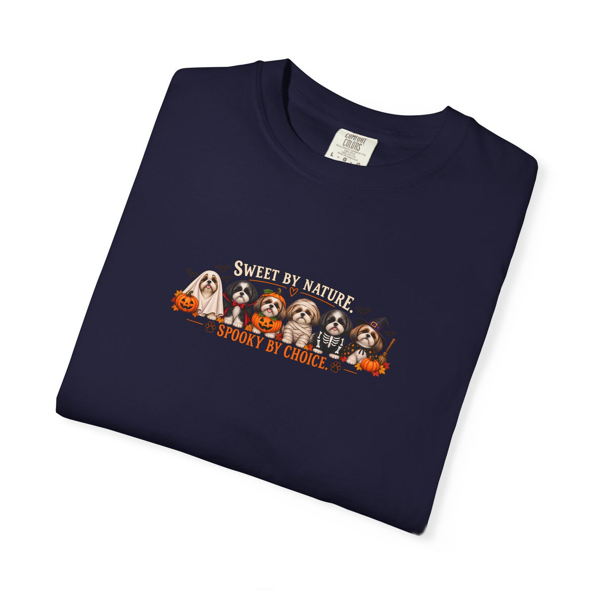 Shih Tzu Halloween T-Shirt | Sweet by Nature Spooky by Choice
