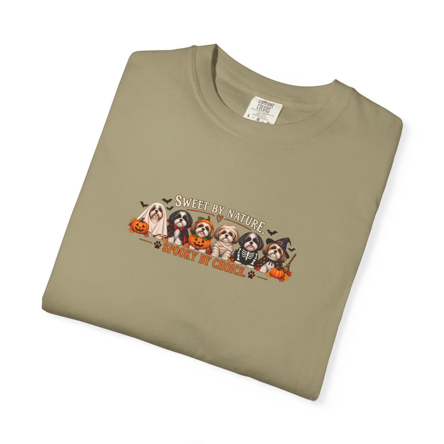 Shih Tzu Halloween T-Shirt | Sweet by Nature Spooky by Choice