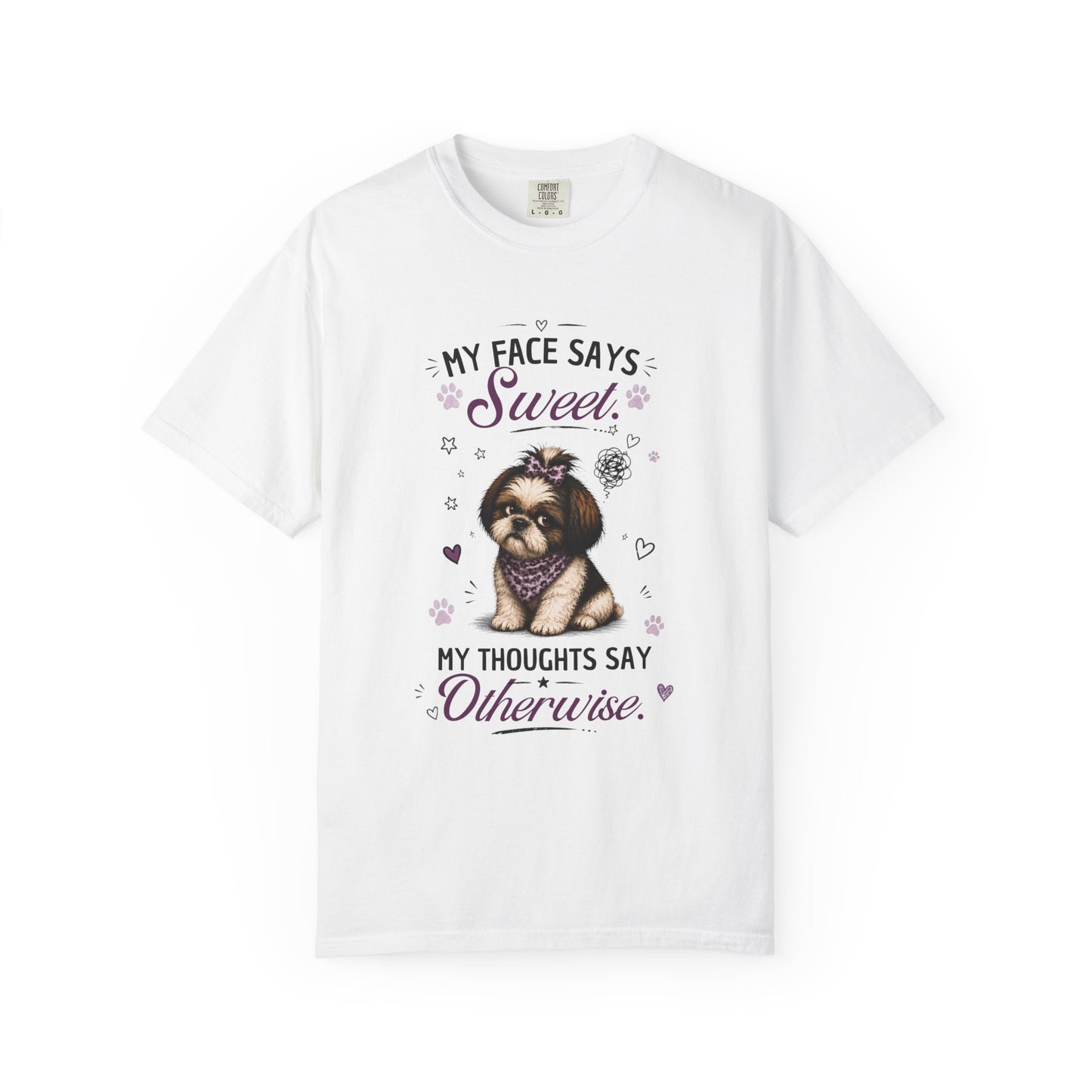 My Face Says Sweet, My Thoughts Say Otherwise T-Shirt