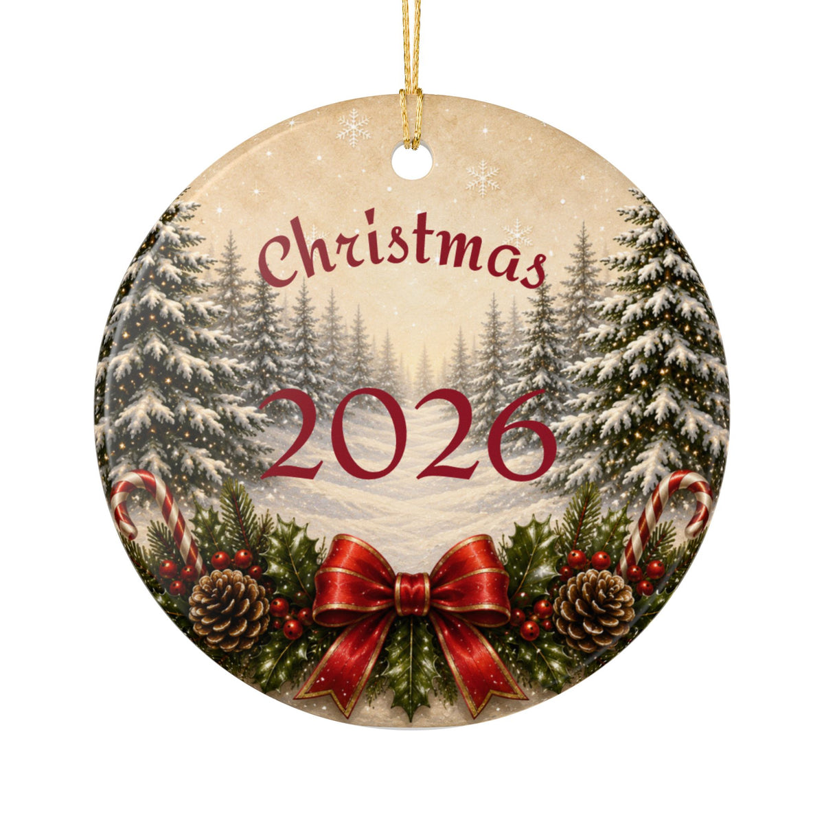 Bearded Dragon Christmas Ornament | Santa Sleigh Ceramic | Reptile Lover Gift 2026
