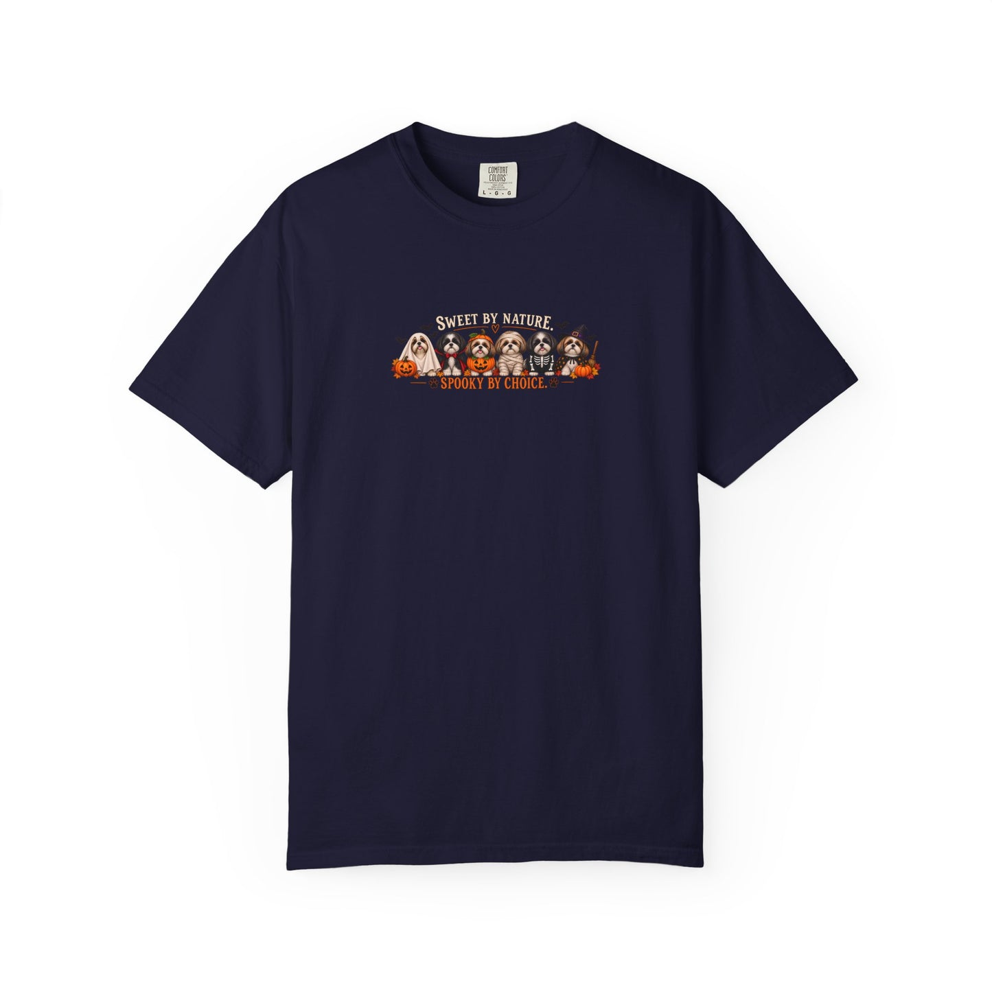 Shih Tzu Halloween T-Shirt | Sweet by Nature Spooky by Choice
