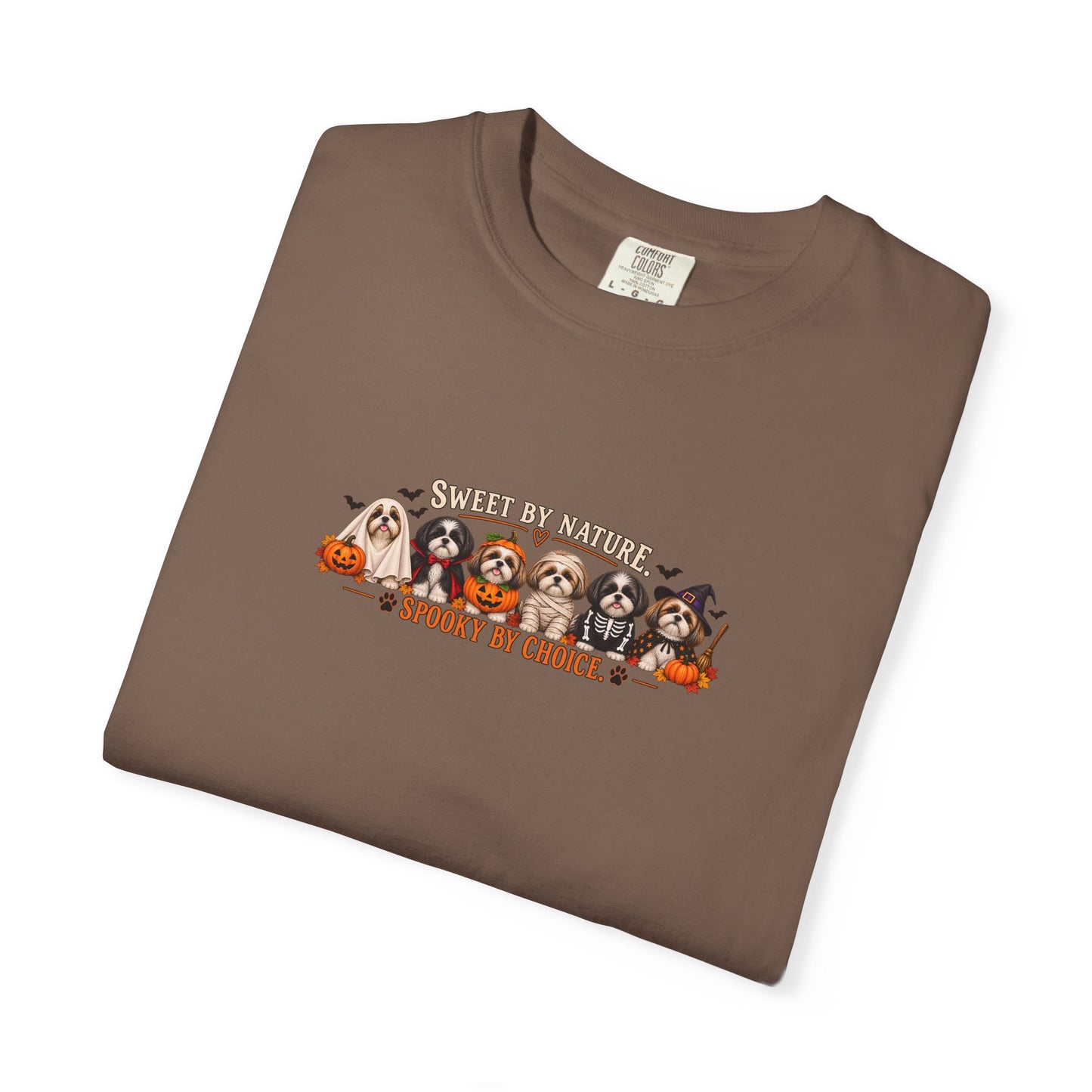 Shih Tzu Halloween T-Shirt | Sweet by Nature Spooky by Choice