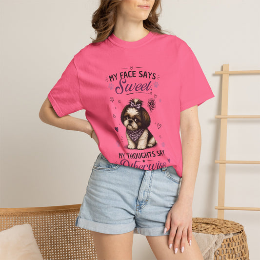 My Face Says Sweet, My Thoughts Say Otherwise T-Shirt