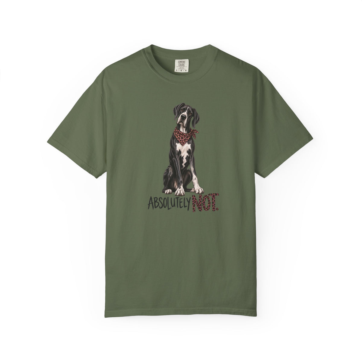 Absolutely Not Great Dane Shirt, Funny Dog Lover Graphic Tee