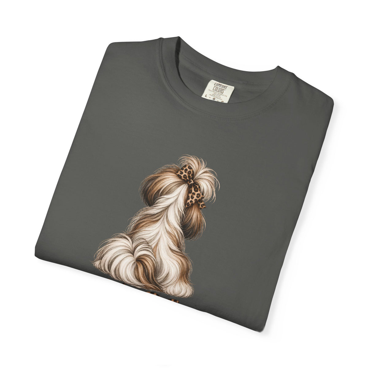 NOPE Shih Tzu Shirt – Leopard Print AttiTudies Tee