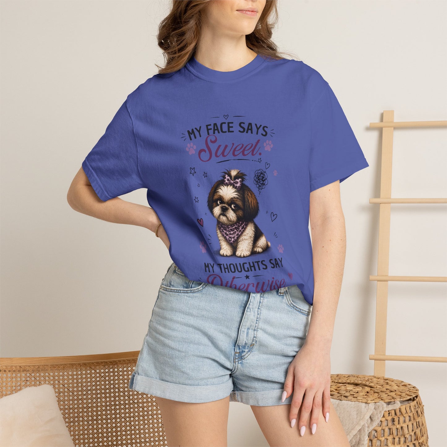 My Face Says Sweet, My Thoughts Say Otherwise T-Shirt