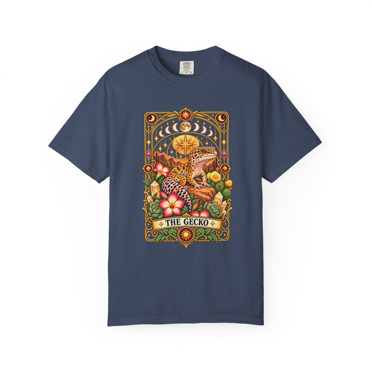 The Gecko Tarot Card Shirt – Celestial Leopard Gecko Tee