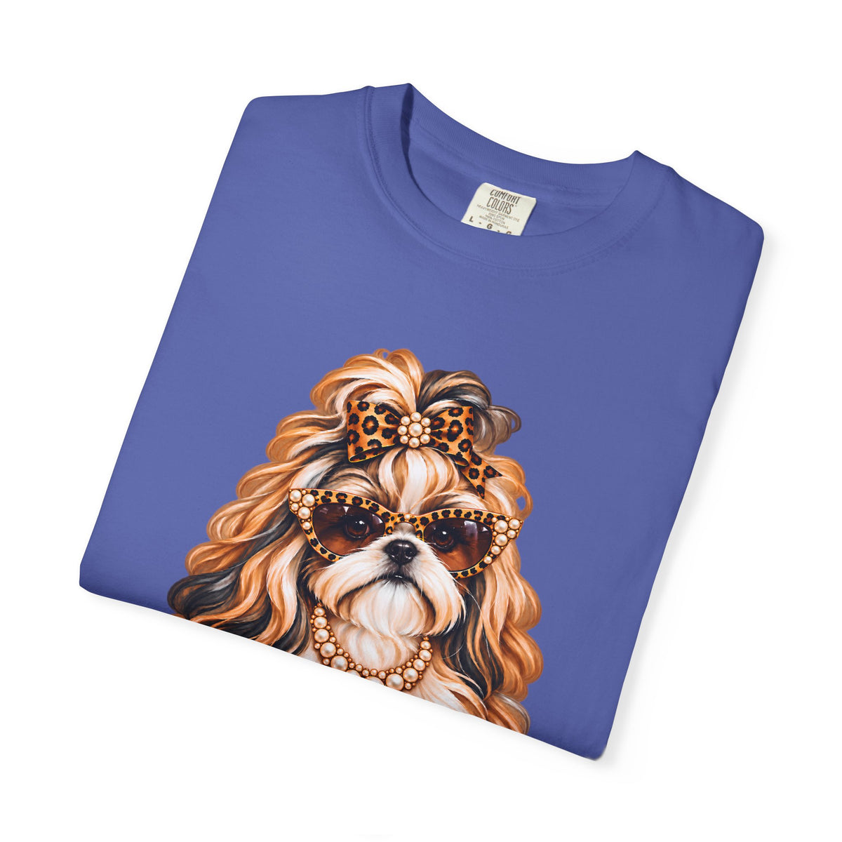 Shih Tzu T-Shirt – Too Glam to Give a Damn