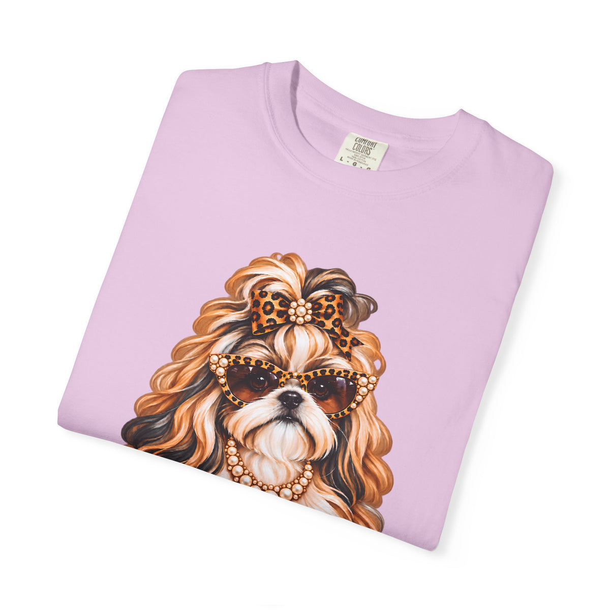 Shih Tzu T-Shirt – Too Glam to Give a Damn