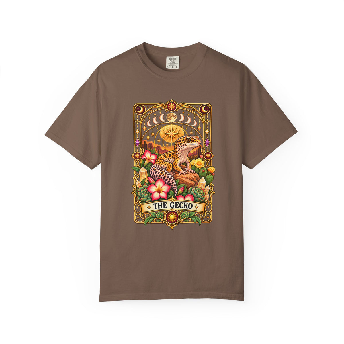 The Gecko Tarot Card Shirt – Celestial Leopard Gecko Tee