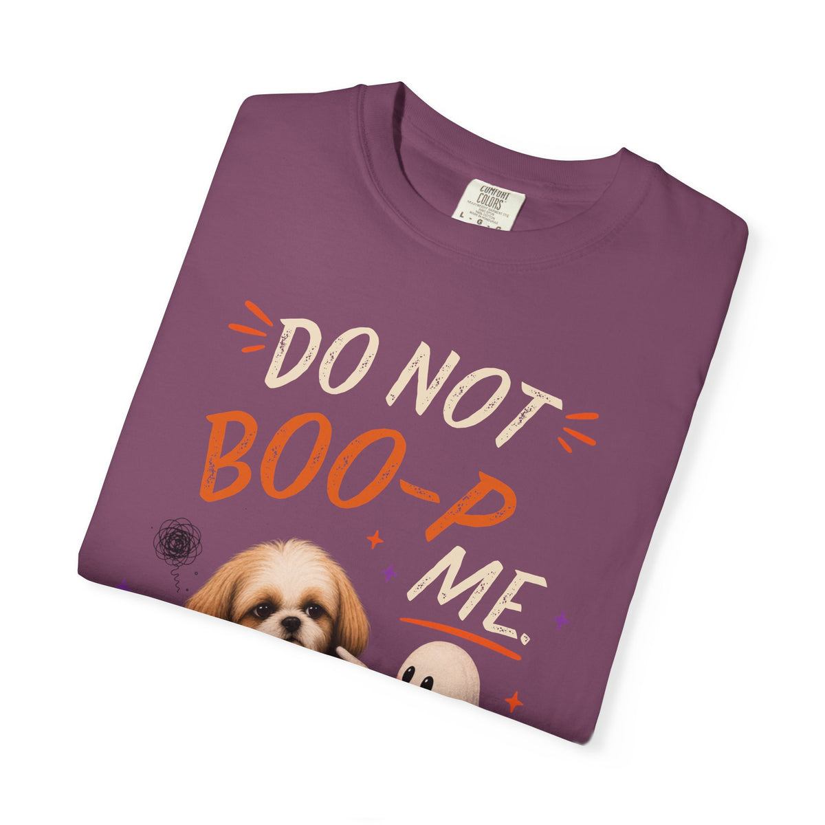 Do Not Boo‑P Me Shih Tzu T-Shirt | Funny Halloween Dog Tee