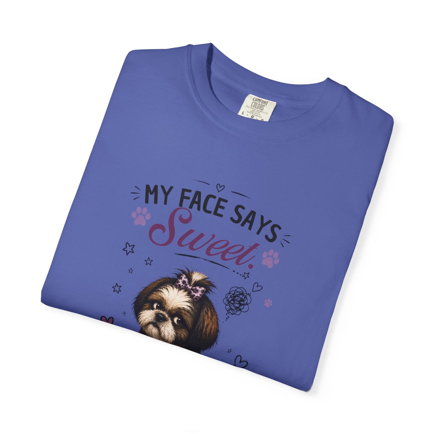 My Face Says Sweet, My Thoughts Say Otherwise T-Shirt
