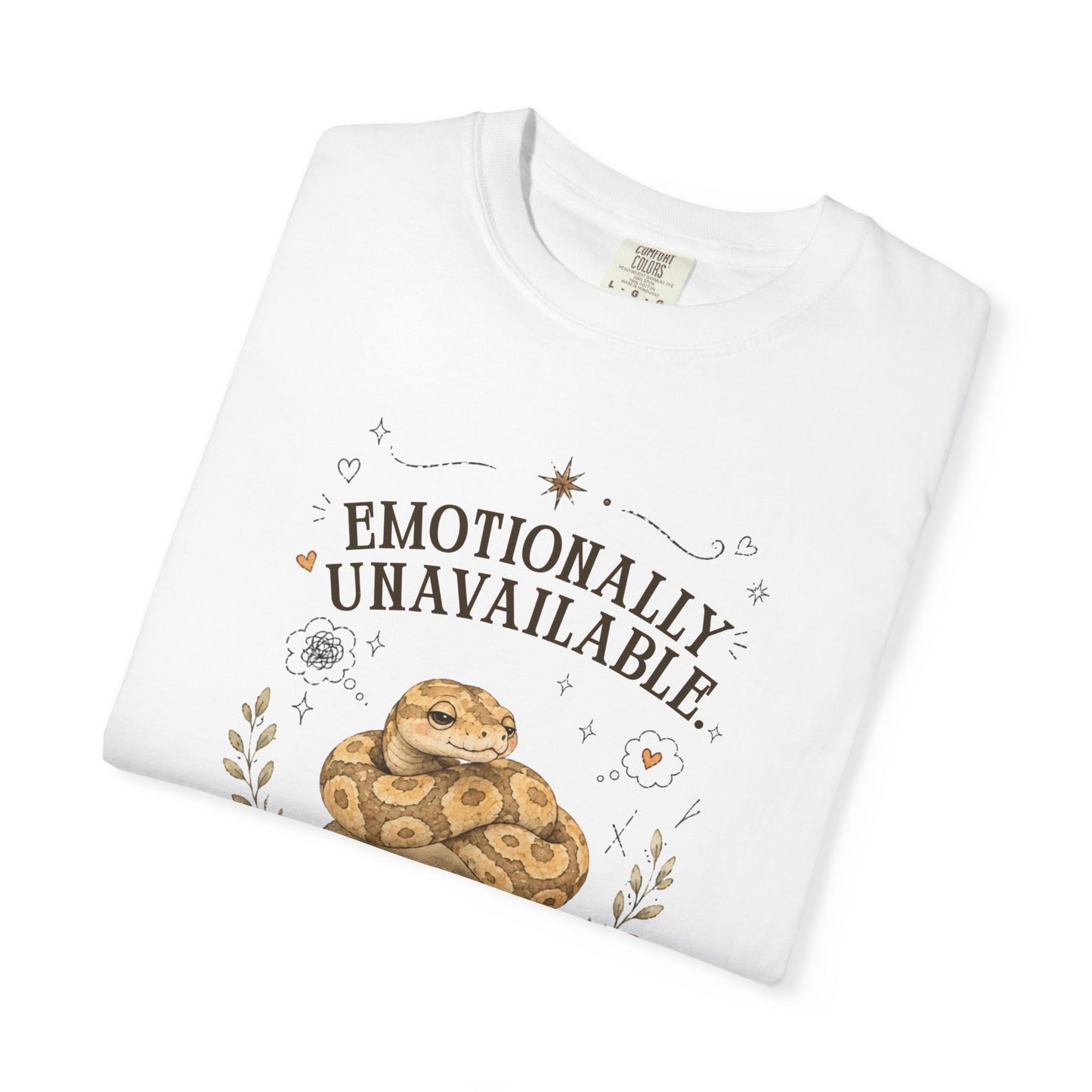 Emotionally Unavailable, Currently Charging T-Shirt