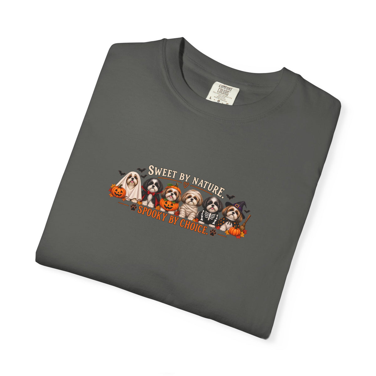 Shih Tzu Halloween T-Shirt | Sweet by Nature Spooky by Choice