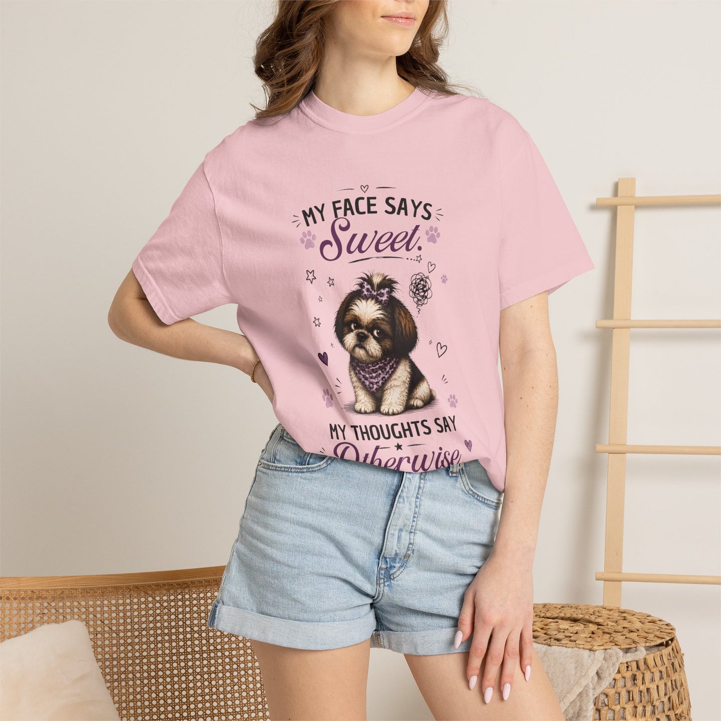 My Face Says Sweet, My Thoughts Say Otherwise T-Shirt