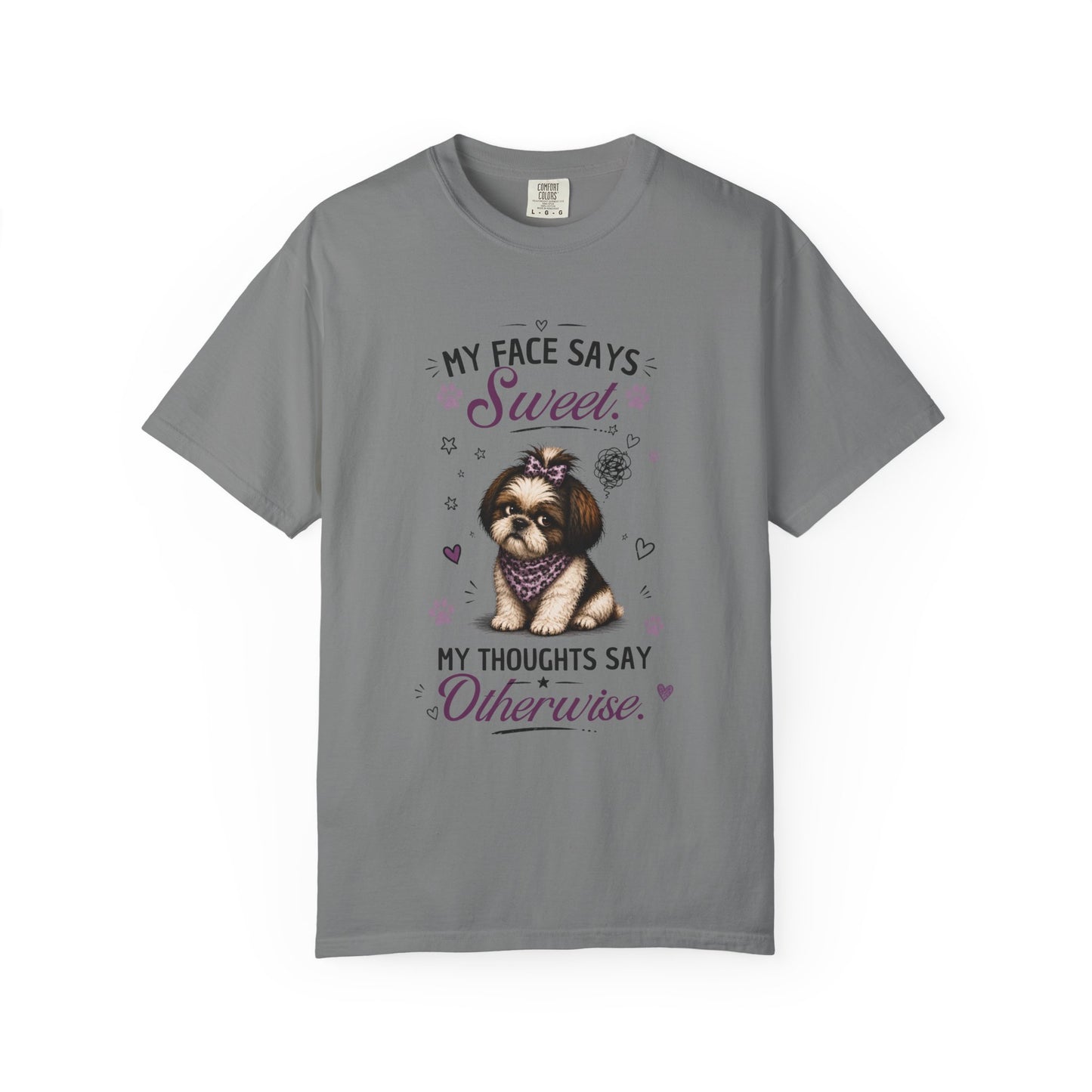 My Face Says Sweet, My Thoughts Say Otherwise T-Shirt