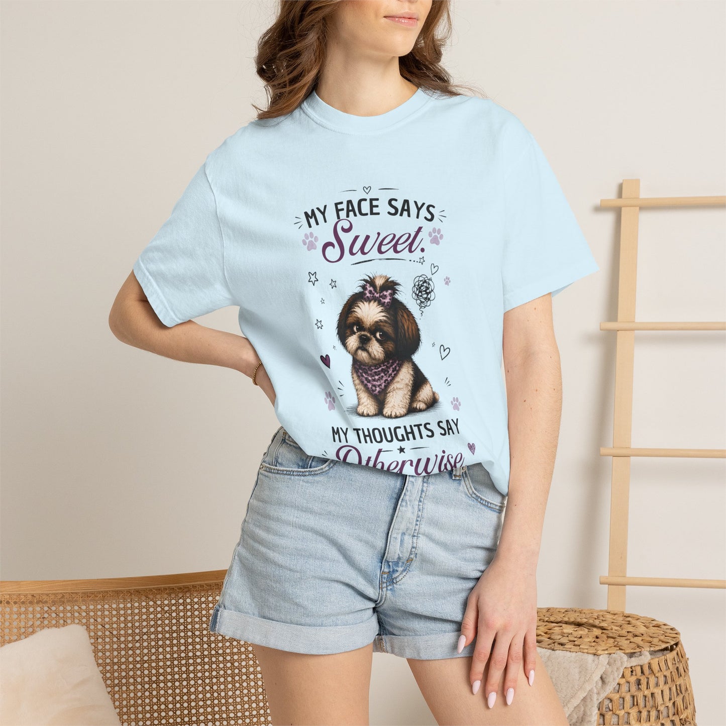 My Face Says Sweet, My Thoughts Say Otherwise T-Shirt